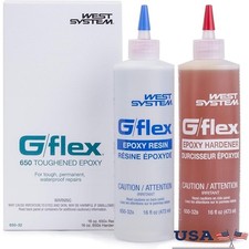 High Strength Epoxy Resin Waterproof Bonding Wood Metal Fiberglass Repair New