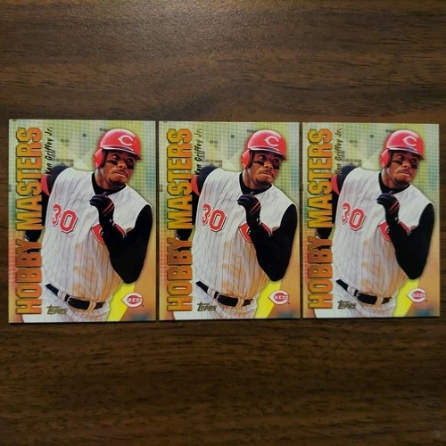 New Listing3 Ken Griffey Jr REDS 2001 Topps HOBBY MASTERS HM11 MLB Baseball Cards