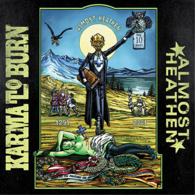 Karma to Burn Almost Heathen (Vinyl) 12'' Album Coloured Vinyl