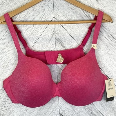 Deesse  Flawless T-Shirt Bra Size 44C Pink Underwire Adjustable Straps New NWT