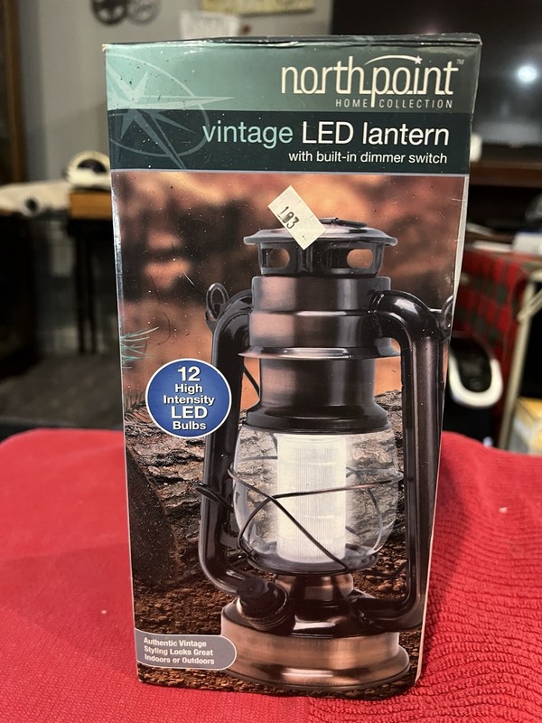 Northpoint Home Collection Vtg Outdoor Lighting LED Lantern
