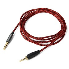 3.94ft/120cm Nylon Audio Cable On/Over Ear Headphone For Sennheiser Urbanite XL