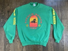 Vintage Fair Haven New York Sodus Sweatshirt Large Jerzees Crew Made In USA