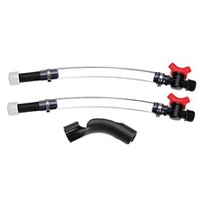 Fuel Filler Jug Hose with Ball Valve Shut Hose Kit for Fuel for Jegs Hose-V2