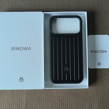 RIMOWA Phone Case For Apple iPhone 17 Pro Max Black Aluminium Magsafe