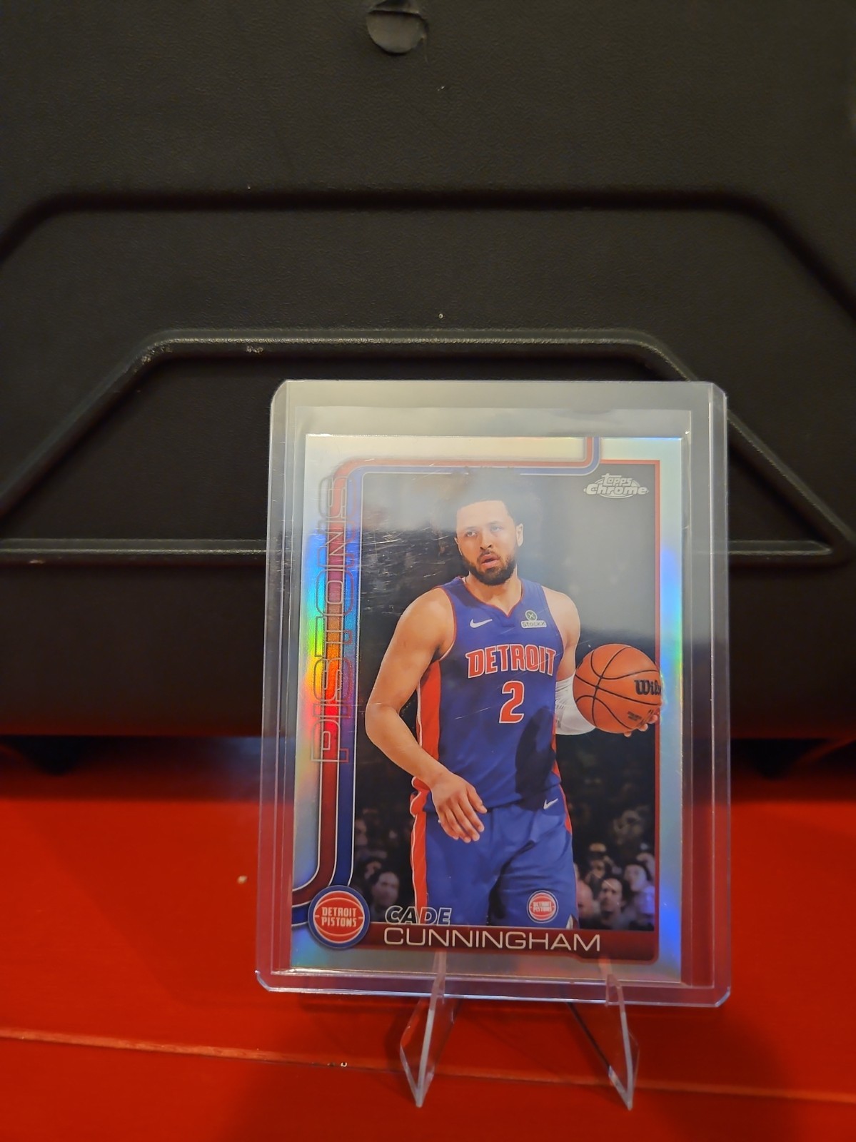 Cade Cunningham 2025-26 Topps Chrome Basketball Refractor #88