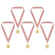 2.5" Gold Table Tennis Medals, 5pcs Table Tennis Award Medals for Events