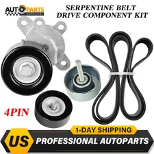 OE# 11720-JA10B Nissan Altima 3.5L 2007-2012 Drive Belt Tensioner & Pulley Kit