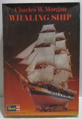 1972 Revell Charles W. Morgan Whaling Ship Model Kit