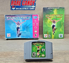 Konami Track & Field 2000 CIB Nintendo 64 N64...