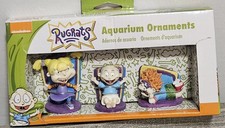 Penn Plax Rugrats Aquarium Ornaments 3pk Nickelodeon Figurines