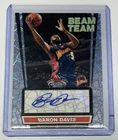 2007 Stadium Club Beam Team Autographs Baron Davis #BTA-BD Warriors NBA
