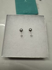 Brilliant Earth Sterling Silver Ball Stud Earrings 8mm NWT - £89 RRP