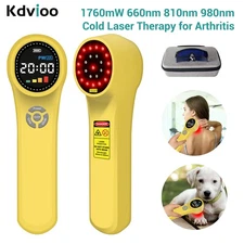 Medical Grade Cold Laser Therapy LLLT Device NIR Light for Pain Relief 24 Diodes