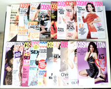 Cosmopolitan Magazines  Lot  of  19   2018-2019    No Duplicates