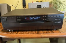 Vintage Kenwood CD-203 90s 5-Disc Multiple CD Player No Remote Tested Working