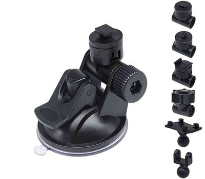 Dash Cam Suction Mount 360° for Rexing, Yi, TOGUARD, Crosstour, GPS, DVR