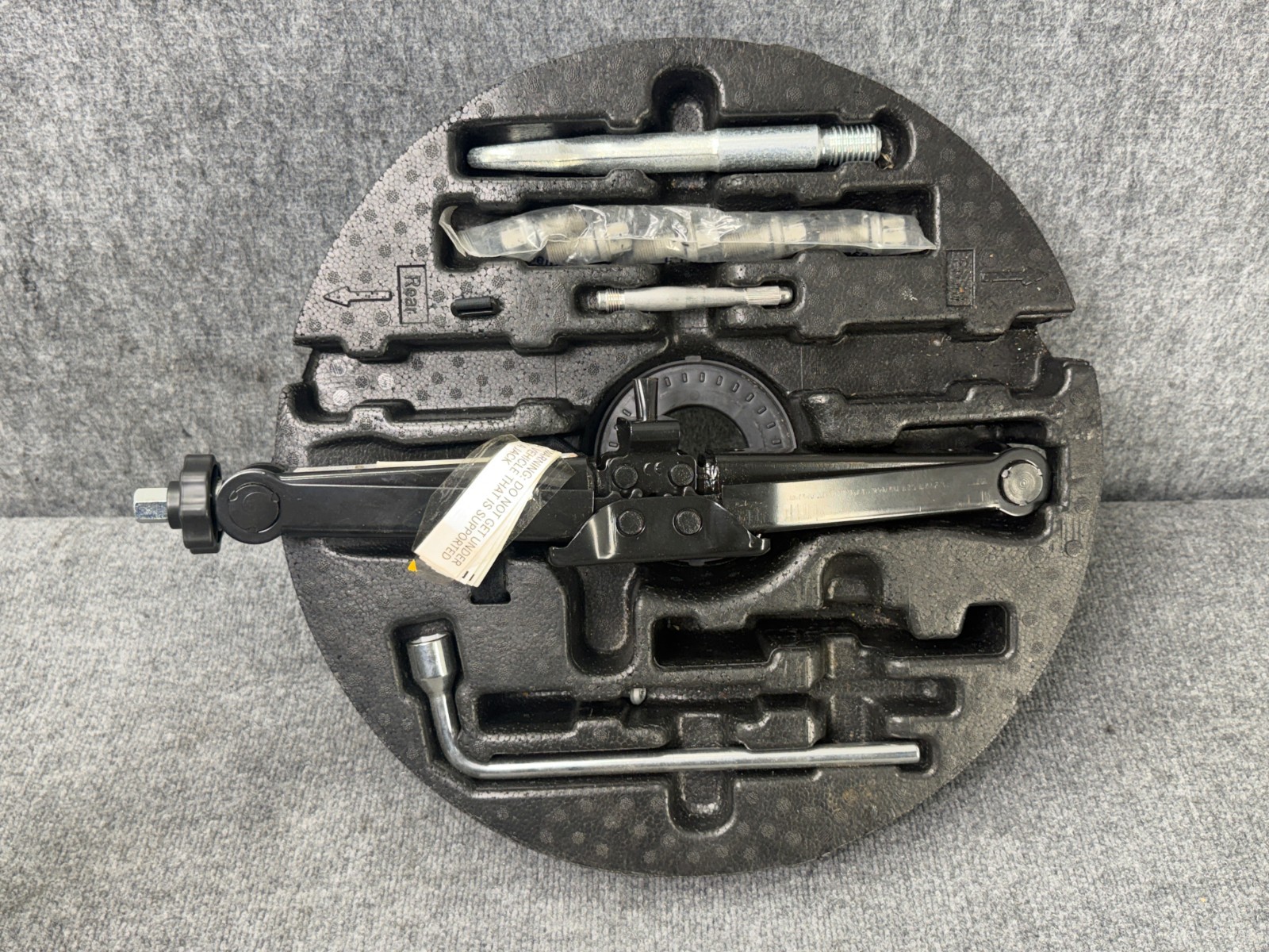 Trunk Spare Tire Tool Storage Tray Foam Mercedes X166 W166 ML350 Gl550 Gl450 oem