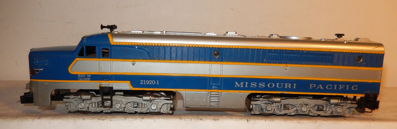 American Flyer Rare 21920-1 Missouri Pacific Dummy Diesel Very Nice Paint Etc
