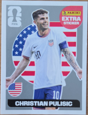 Panini FIFA Extra Extra Sticker Christian Pulisic Vereinigte Staaten #10