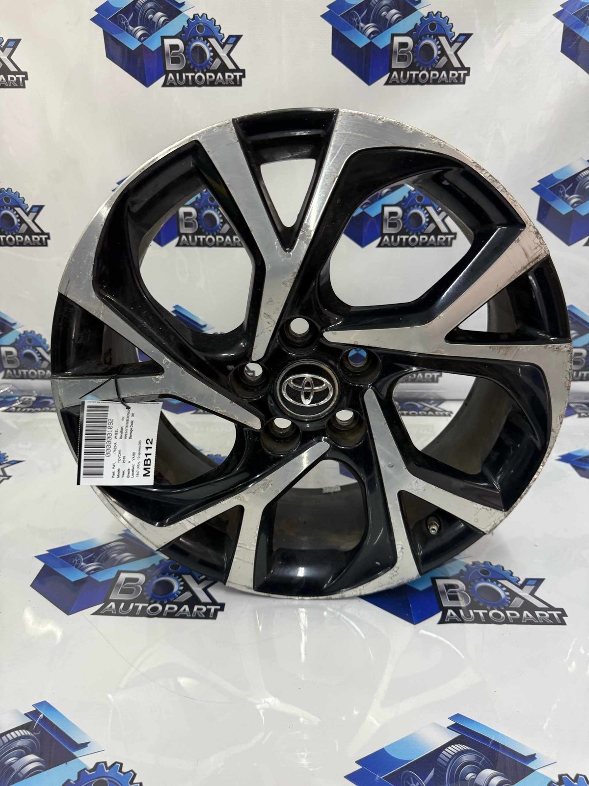 2018-2022 TOYOTA CHR Wheel 18x7 Alloy 10 Spoke RIM OEM