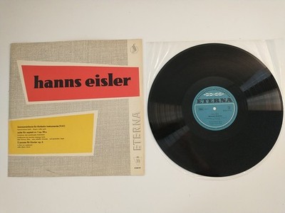 Hanns Eisler Kammersinfonie Für Fünfzehn Instrumente ETERNA 820117 LP 1960 vg++
