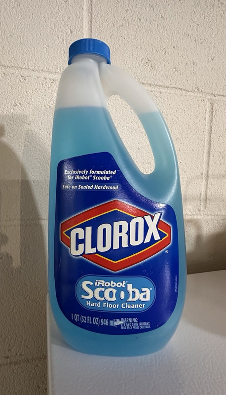 Clorox Hard Floor Cleaner Liquid, 32 fl oz (1 Qt) 4-Pack, Safe on Sealed Wood