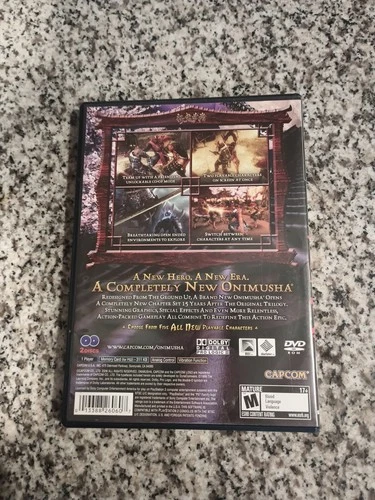 Onimusha Dawn of Dreams PS2 (Sony PlayStation 2, 2006) - CIB Complete w/ Box