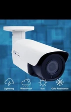 GW HD 2592x1920 5MP PoE Security IP Camera w/ 2.8-12mm Varifocal Zoom Lens