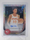 ZACCHARIE RISACHER 2025-26 BOWMAN CHROME SPECKLE ROOKIE AUTO /299 Q6633