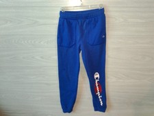 Champion Sweatpants Boy's Size L 14-16 Royal Blue Pull-On Activewear Sports