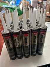 Case of 20 Tubes PPG Mulco Super Expert Thermoplastic Sealant Burgundy Caulk