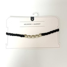 Melrose and Market Braided Cord Chain Choker Necklace