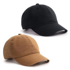 Toddler Baseball Hat Kids Boys Girls Adjustable Washed Cotton Baseball Cap wi...