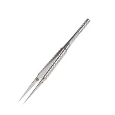 Precision Titanium Tweezers Silver with Fine Pointed Tips Non-magnetic Micros...