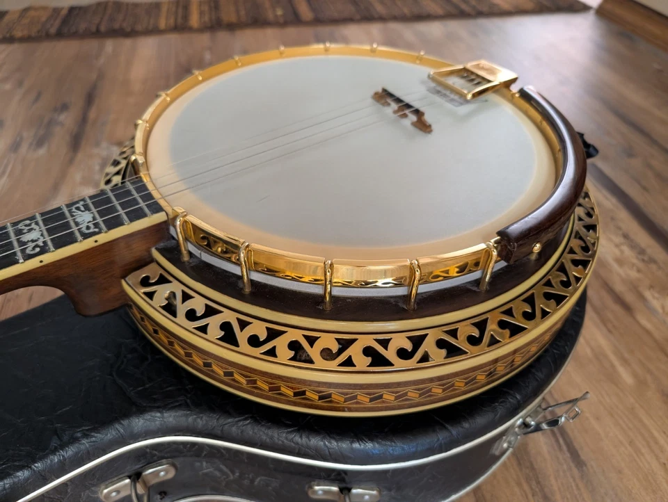 1928 Weymann Style 1 Orchestra Tenor Banjo Natural With Gold Hardware Great Cond - Image 3 of 4