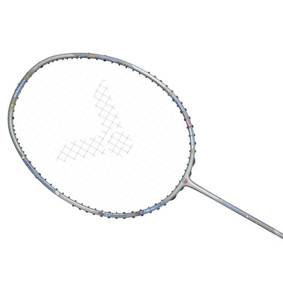 Victor x Doraemon Thruster K Badminton Racket - Charcoal Gray