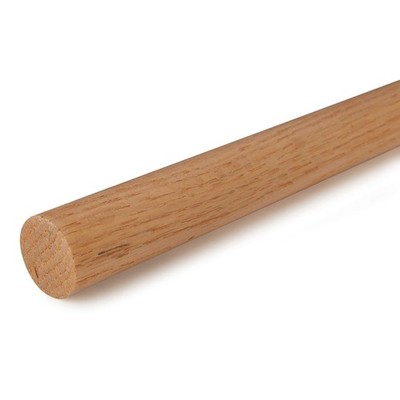 Cindoco Oak Dowel 1-1/8'' Round SINGLE PIECE
