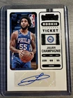 2022-23 Contenders Basketball Julian Champagnie Rookie Ticket Auto #149