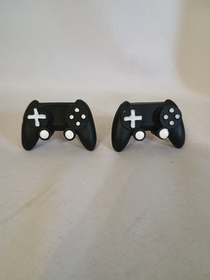 SET of 2 Large Video Game Controller Man cave Drawer Pull KNOBS 