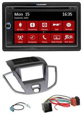 Blaupunkt Bluetooth DAB 2DIN USB DVD MP3 Autoradio für Ford Transit 2018-2019 sc