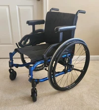 Motion Composites Helio A7 Aluminum Folding Wheelchair Transportable w/Manual