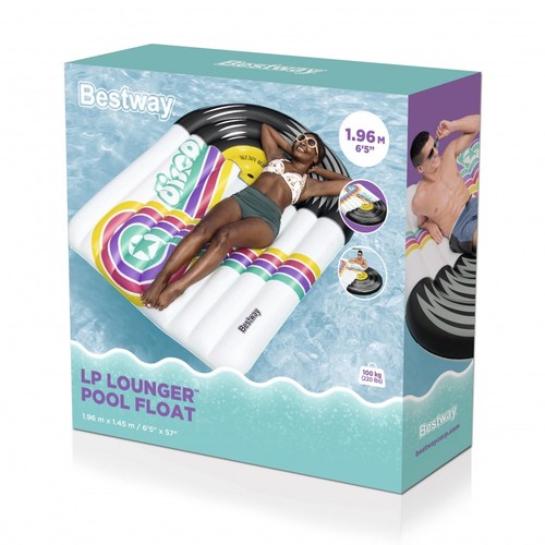 Bestway Colchoneta Hinchable Disco 196x145 cm Playa y Piscina 43837 - Imagen 3 de 4