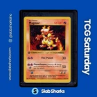 1999 POKEMON BASE SET 1ST EDITION SHADOWLESS #36/102 MAGMAR