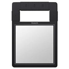 TASALON Hand Mirror, Handheld Mirror Unbreakable Shatterproof with Silicone H...