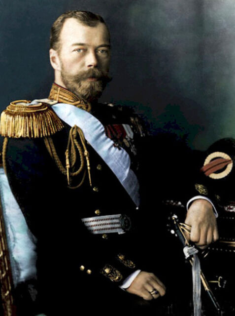 Dream-art Oil painting male portrait tsar Nicholas II seated with sword canvas Dream-art Oil painting male portrait tsar Nicholas II seated with sword canvas
