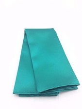  95 Bloomingdales Men Handkerchief Solid Green Casual Dress Formal Pocket Square