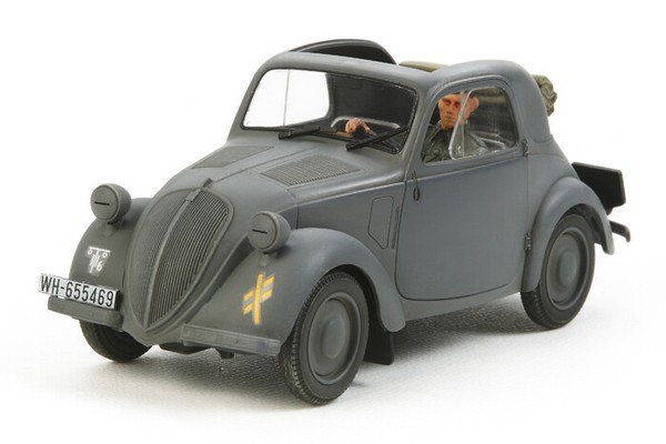 German Simca 5 Staff Auto Deutschland Army 1:3 5 Kunststoff Modell Kit Tamiya-image