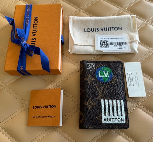 Louis Vuitton Pocket Organizer Wallet Monogram Dr. MLK Story Collectible M67818 - Picture 5 of 5