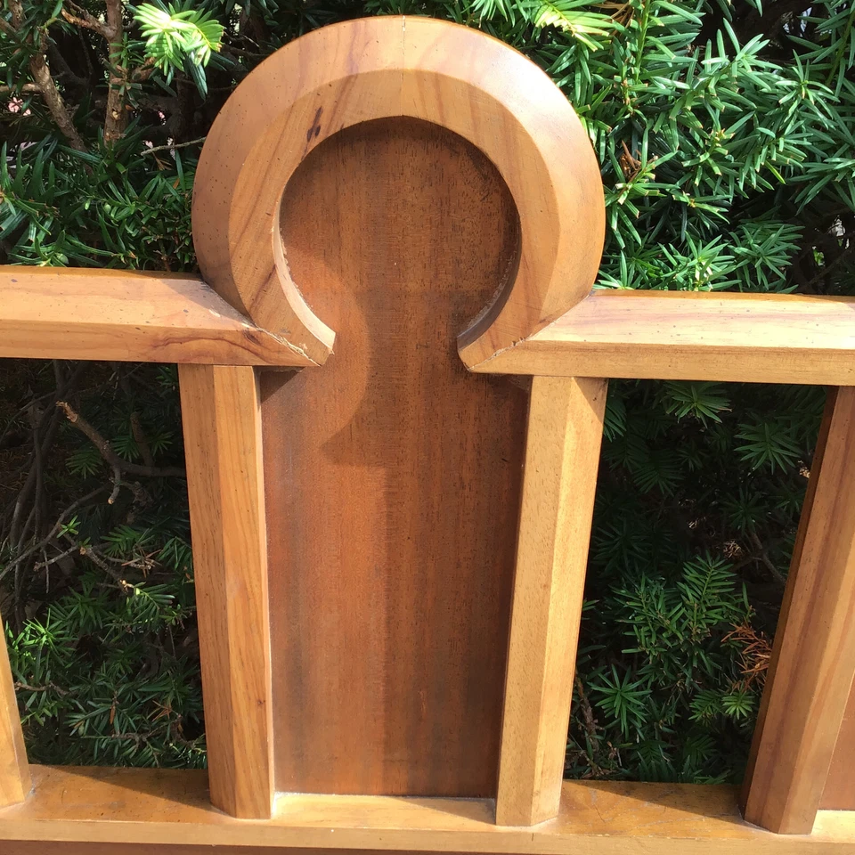 Cabecero vintage King Cherry Drexel Heritage Mid Century local PU MASSACHUSETTS Foto 4 de 4